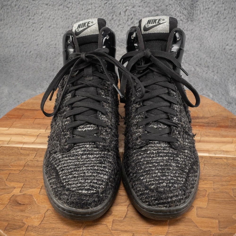 NIKE 2014 DUNK SKY HI 611908 001 BLACK SILVER 9 AIR MAX FORCE PRESTO 1 180 RIFT - Picture 2 of 9